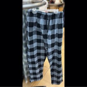 Black and Gray Checkered Pants